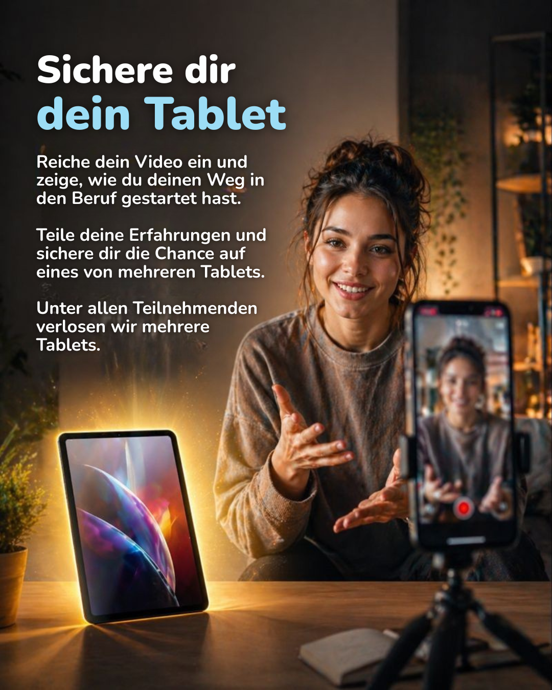 Tauschgeschäft: Deine Erfolgsstory gegen ein Tablet - Jetzt mitmachen